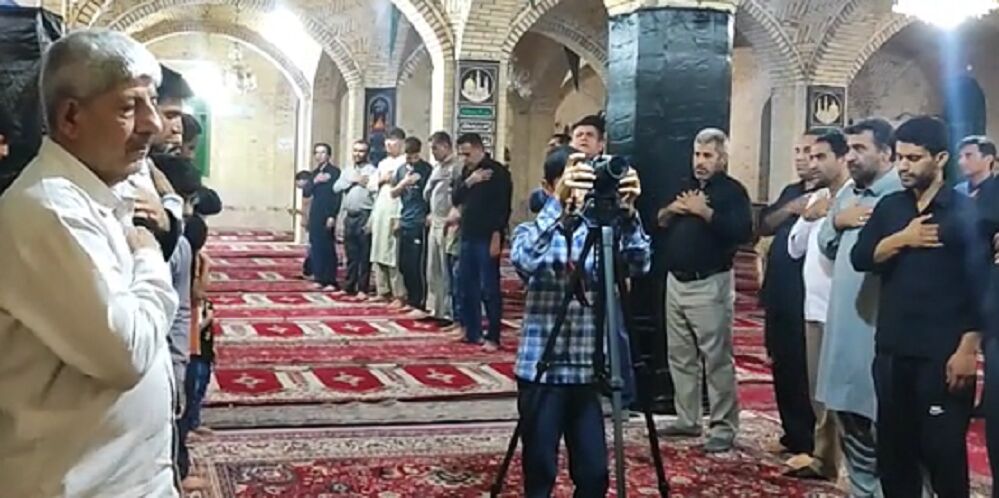 مراسم عزاداری اباعبدالله الحسین (ع) در قلعه‌گنج