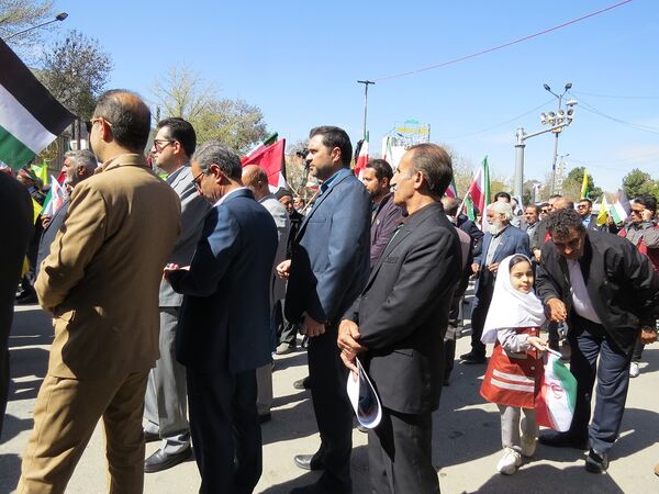 برگزاری راهپیمایی روز قدس در بجنورد 