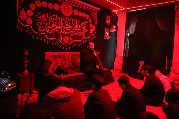 عزاداری نوجوانان فاطمی در سالروز شهادت امام موسی کاظم(ع)