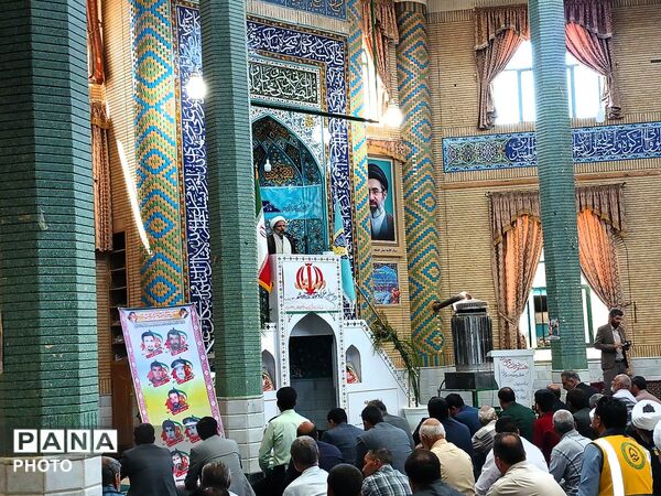نماز عبادی‑سیاسی جمعه همزمان با هفته وحدت در باخرز