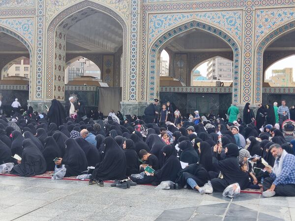 برگزاری مراسم پر فیض دعای عرفه در حرم مطهر رضوی