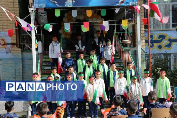 آغاز سال تحصیلی با «جشن شکوفه‌ها» در سامان