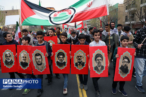 مراسم راهپیمایی روز قدس در تهران