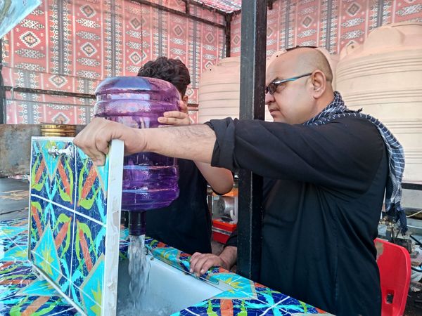 پیاده روی اربعین  و زیارت حرمین مطهر امام حسین علیه السلام و حضرت ابوالفضل عباس علیه السلام 