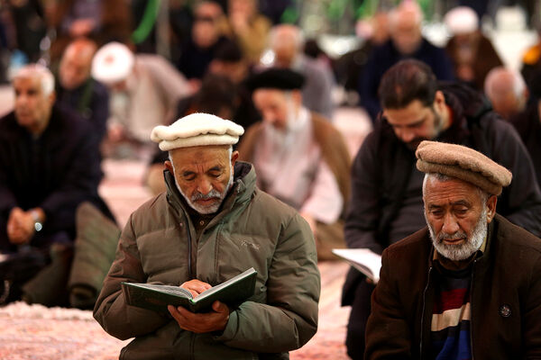 مراسم عزاداری سالروز شهادت امام هادی(ع) در حرم حضرت معصومه(س)
