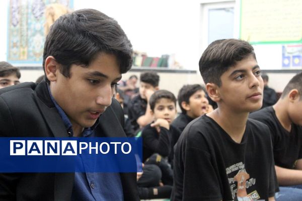 سوگواره عاشورایی احلی من العسل در گلوگاه 