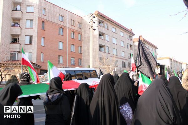 اجتماع خونخواهان و منتقمین شهادت حضرت آیت الله الامام شهید سید علی خامنه ای در پردیس