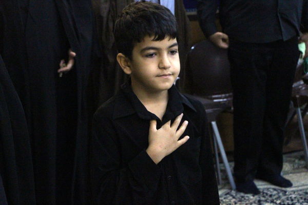 مراسم روضه اباعبدالله حسین (ع) در دفتر نماینده ولی فقیه یزد