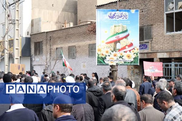 حماسه حضور مردم غیور باقرشهر و کهریزک در راهپیمایی ۲۲بهمن