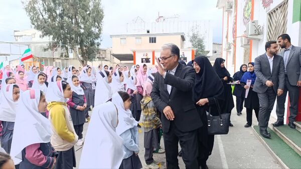 افتتاحیه اتاق بهداشت در دبستان دخترانه شاهد بندرترکمن
