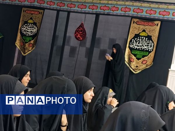 مراسم سوگواری هیات دخترانه بنت الهدی کاشان