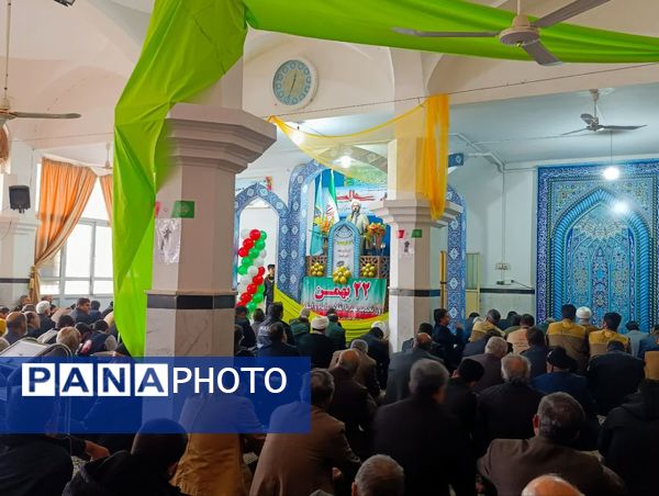 نماز عبادی و سیاسی در شهرستان خلیل آباد