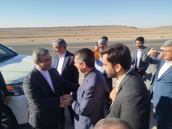استقبال از استاندار استان خراسان رضوی در شهرستان کاشمر 
