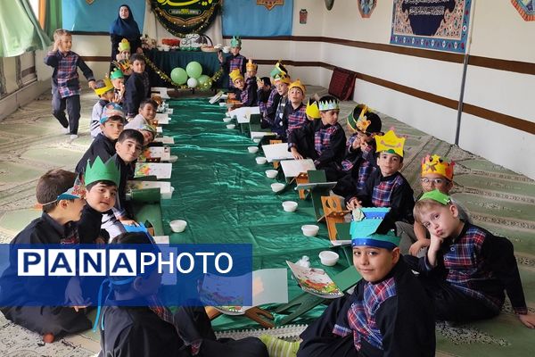 برگزاری جشن قرآن در دبستان هیات امنایی قلنبر ناحیه 2 شهرری 