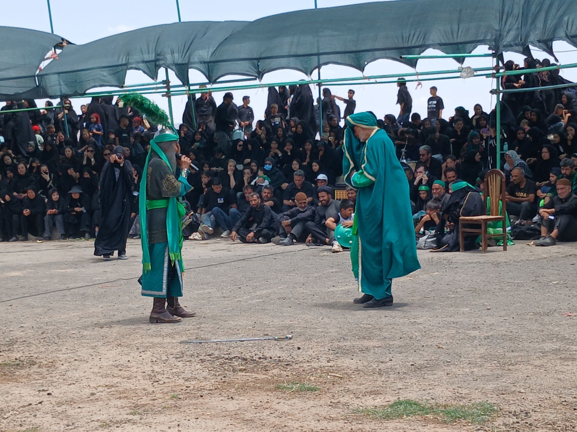 روستای مرزان؛ آیین عاشوراییِ میعاد عاشقان حسینی و بیعت با رهبر سوم انقلاب اسلامی