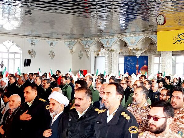 مراسم بزرگداشت یوم‌الله ۹ دی در کاشمر