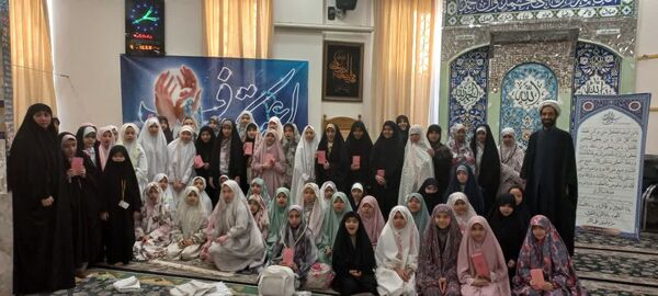 اعتکاف دانش‌آموزی ناحیه یک مشهد،فرصتی برای نزدیک‌تر شدن به خدا