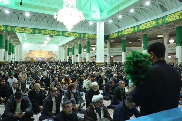 جشن میلاد امام حسین(ع) در حرم حضرت معصومه(س)