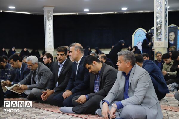 هم‌نوایی جامعه فرهنگیان تهران در سوگ رهبر شهید