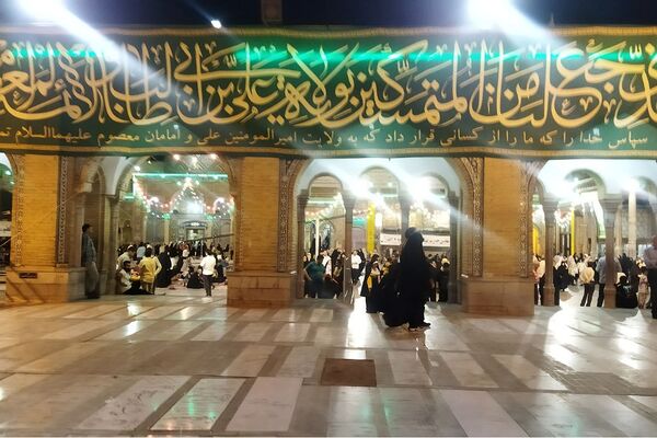 حال و هوای حرم  شاه‌‌عبدالعظیم حسنی در چهلم شهدای خدمت