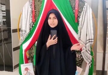 شور و نشاط دانش آموزان در دبیرستان نوساز حاج عباس راستی