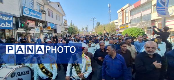 تشییع پیکر شهید امنیت در املش