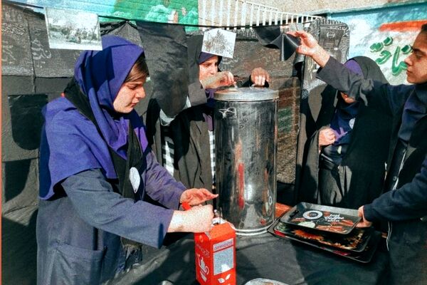 جلوه‌های عشق و ماتم فاطمی دانش‌آموزان ورامینی