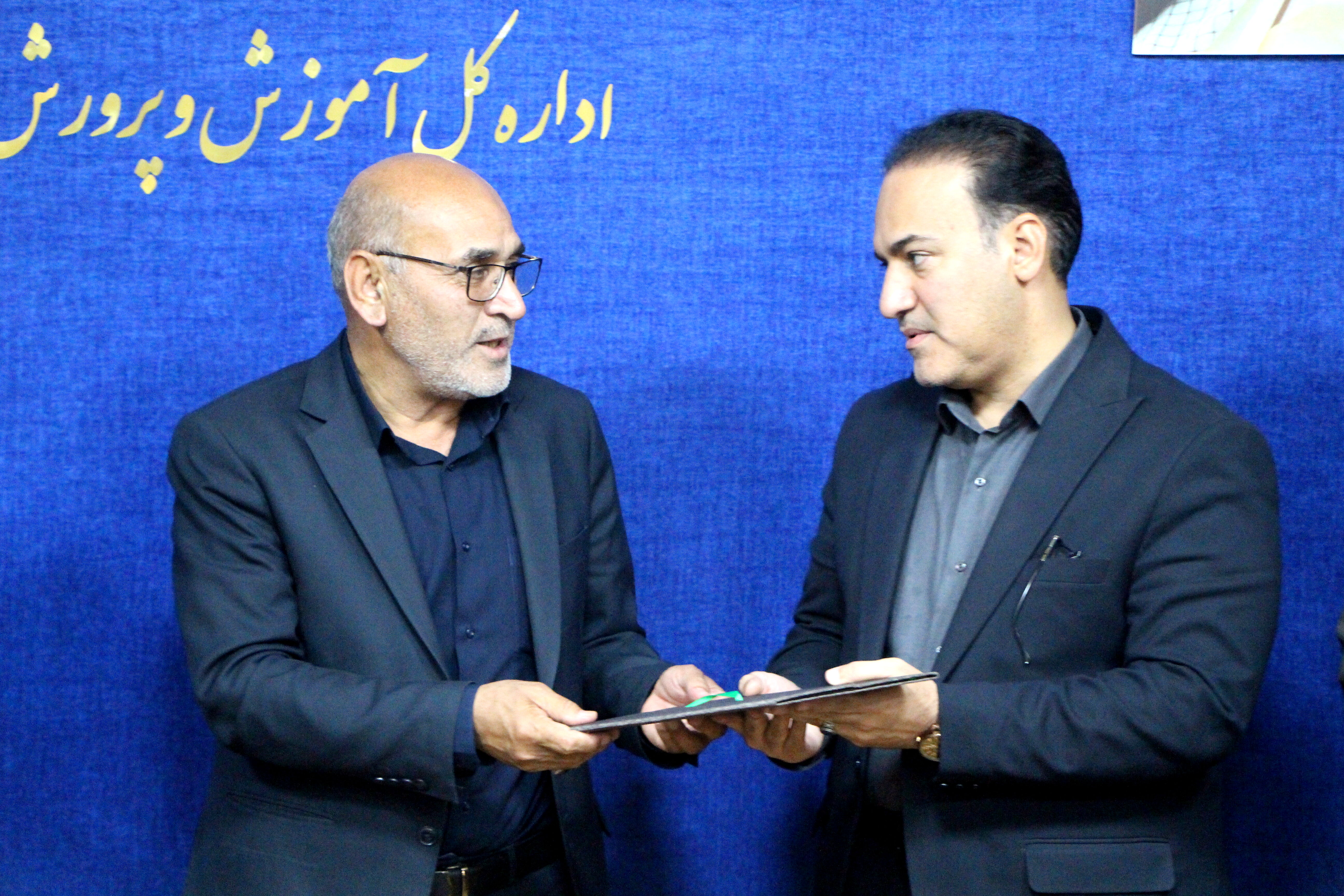 آیین تودیع و معارفه سرپست جدید سازمان دانش‌آموزی استان یزد