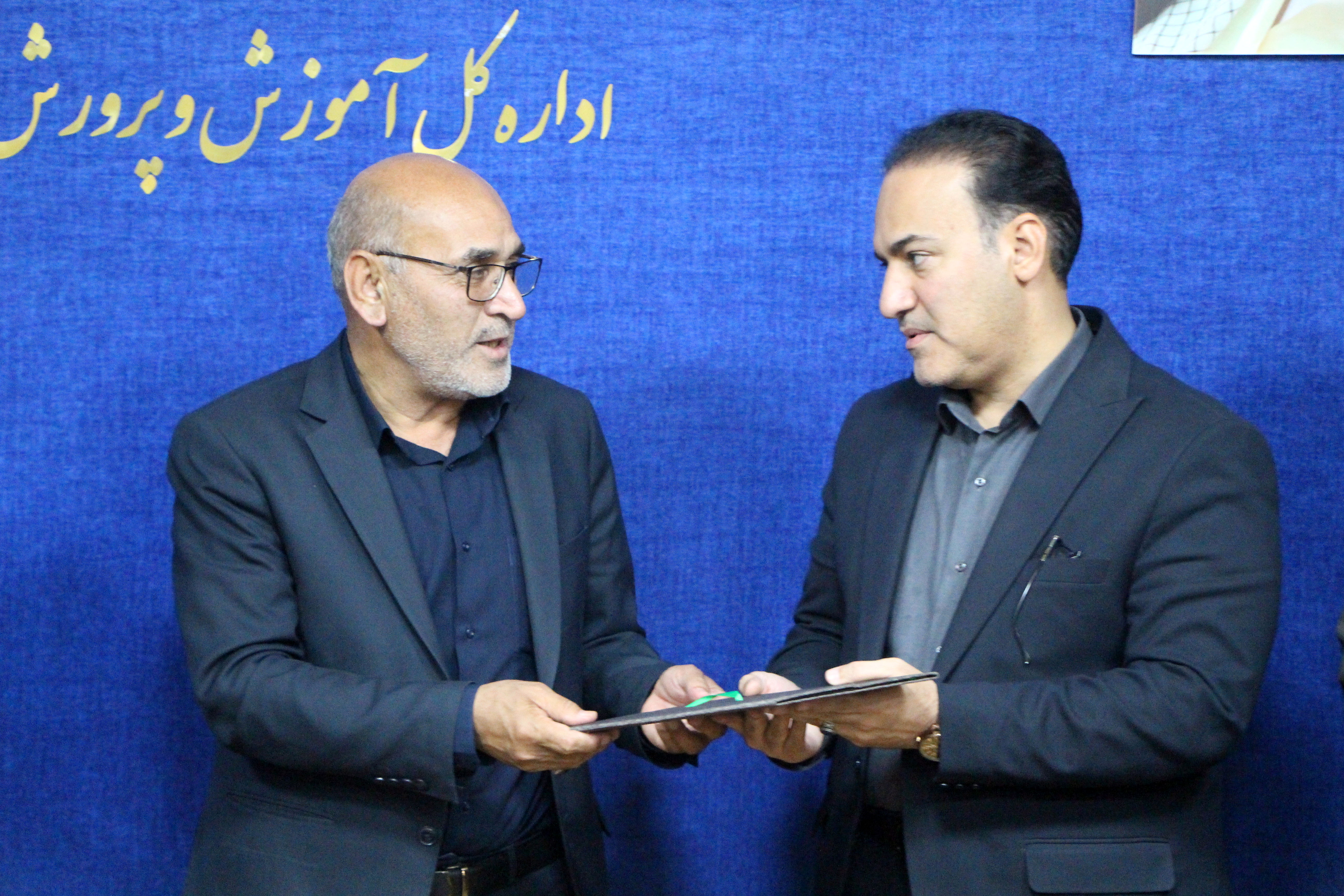 آیین تودیع و معارفه سرپست جدید سازمان دانش‌آموزی استان یزد