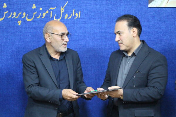آیین تودیع و معارفه سرپست جدید سازمان دانش‌آموزی استان یزد
