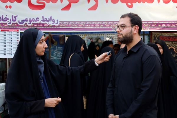 بازدید قائم مقام سازمان دانش‌آموزی از موکب‌های آذربایجان غربی