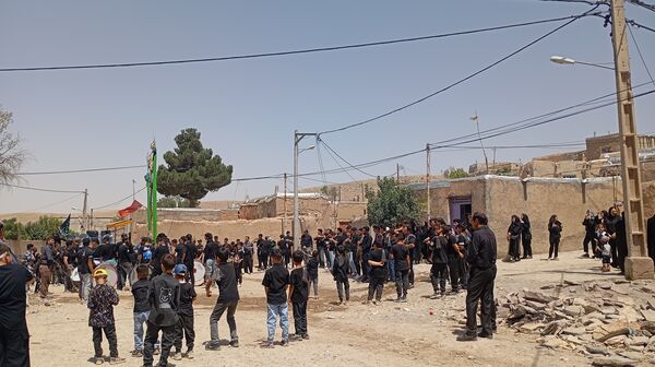تاسوعای حسینی در روستای گزکوه 