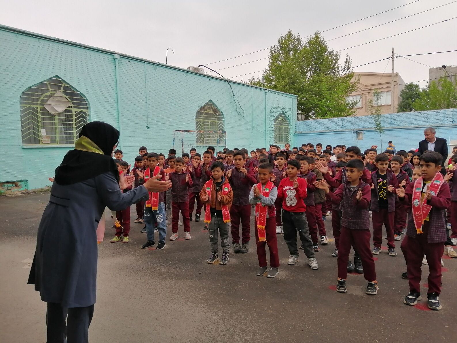 کارناوال شادی در دبستان دوره اول شهید فهمیده آشخانه