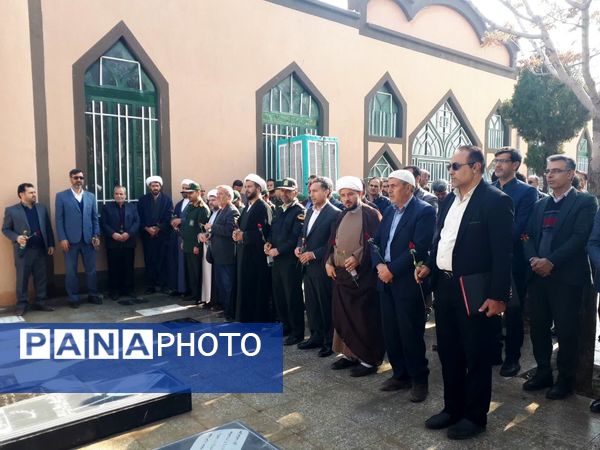 دیدار فرماندار شهرستان سملقان با رئیس بنیاد شهید به‌مناسبت گرامیداشت روز شهدا