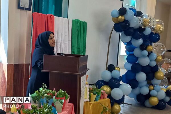 جشن جوانه‌ها در مدرسه استعداد های درخشان شهرستان ملارد 