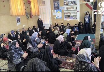 جشن نیمه شعبان در روستای صرم قم