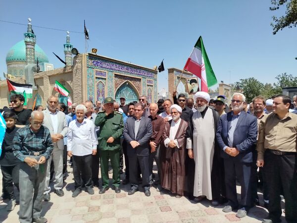  راهپیمایی جمعه خشم در شهر کاشمر