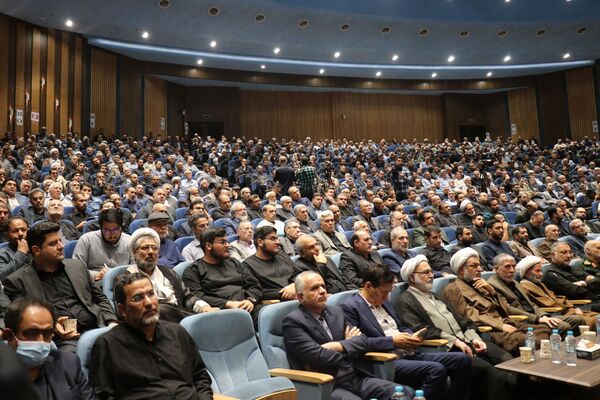 مراسم چهلم سردار شهید، محمد کاظمی در مشهد