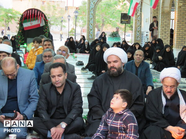 مراسم اربعین قائد شهید امّت آیت‌الله‌العظمی امام خامنه‌ای  و سرداران وطن در خلیل آباد