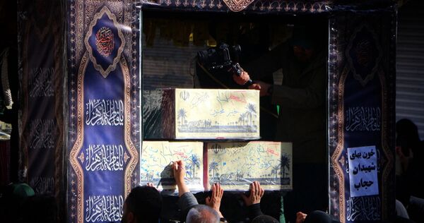 بدرقه باشکوه شهدای گمنام در کرمانشاه