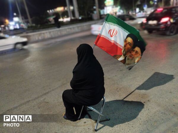چایخانه و موکب مردمی  شهید سبحانی فر در  میدان آزادی شهرستان نیشابور 