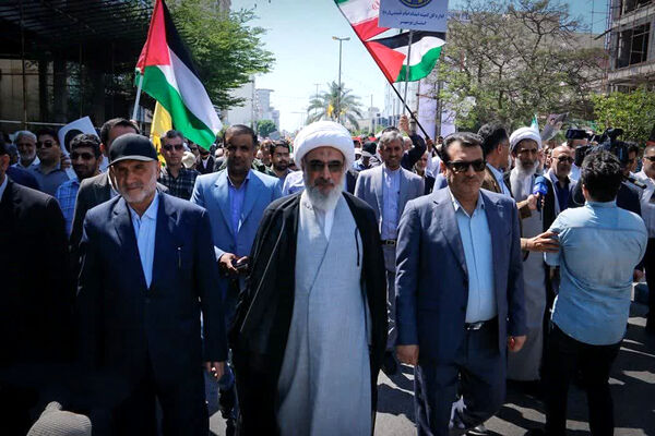 راهپیمایی روز قدس در تنگستان، شبانکاره، سعدآباد و بوشهر