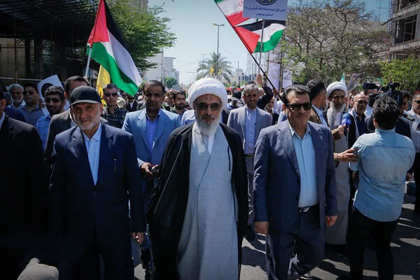 راهپیمایی روز قدس در تنگستان، شبانکاره، سعدآباد و بوشهر