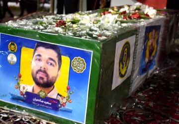 دلاور مرد ناو دنا بر دستان همشهری های خود تشیع شد 