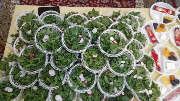 افطاری در دبیرستان صفورا ۲ ناحیه هفت مشهد