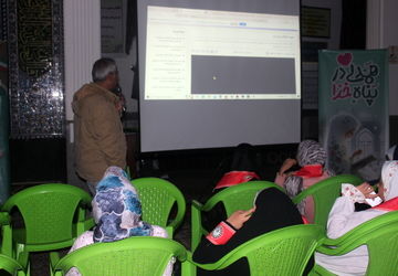 آموزش خبرنگاری در اعتکاف دختران