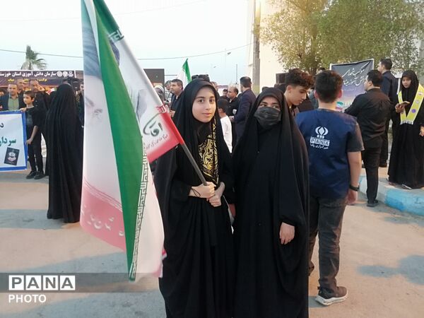 ناحیه یک اهواز میزبان زائران اباعبدالله