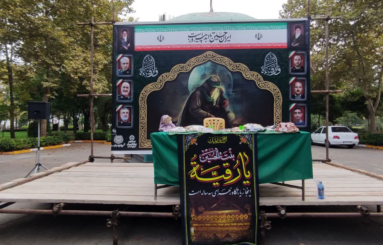 برگزاری بزرگترین سفره حضرت رقیه (س) در غرب گیلان