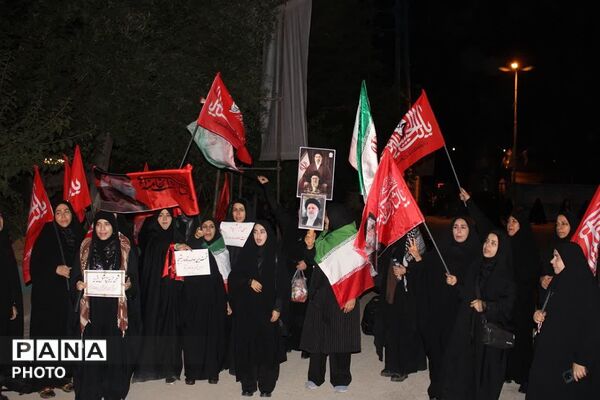پذیرایی و مهمان نوازی مردم چهاردانگه از زائران و محبان رهبر شهید