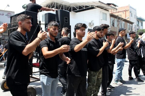 شور حسینی در گلوگاه 